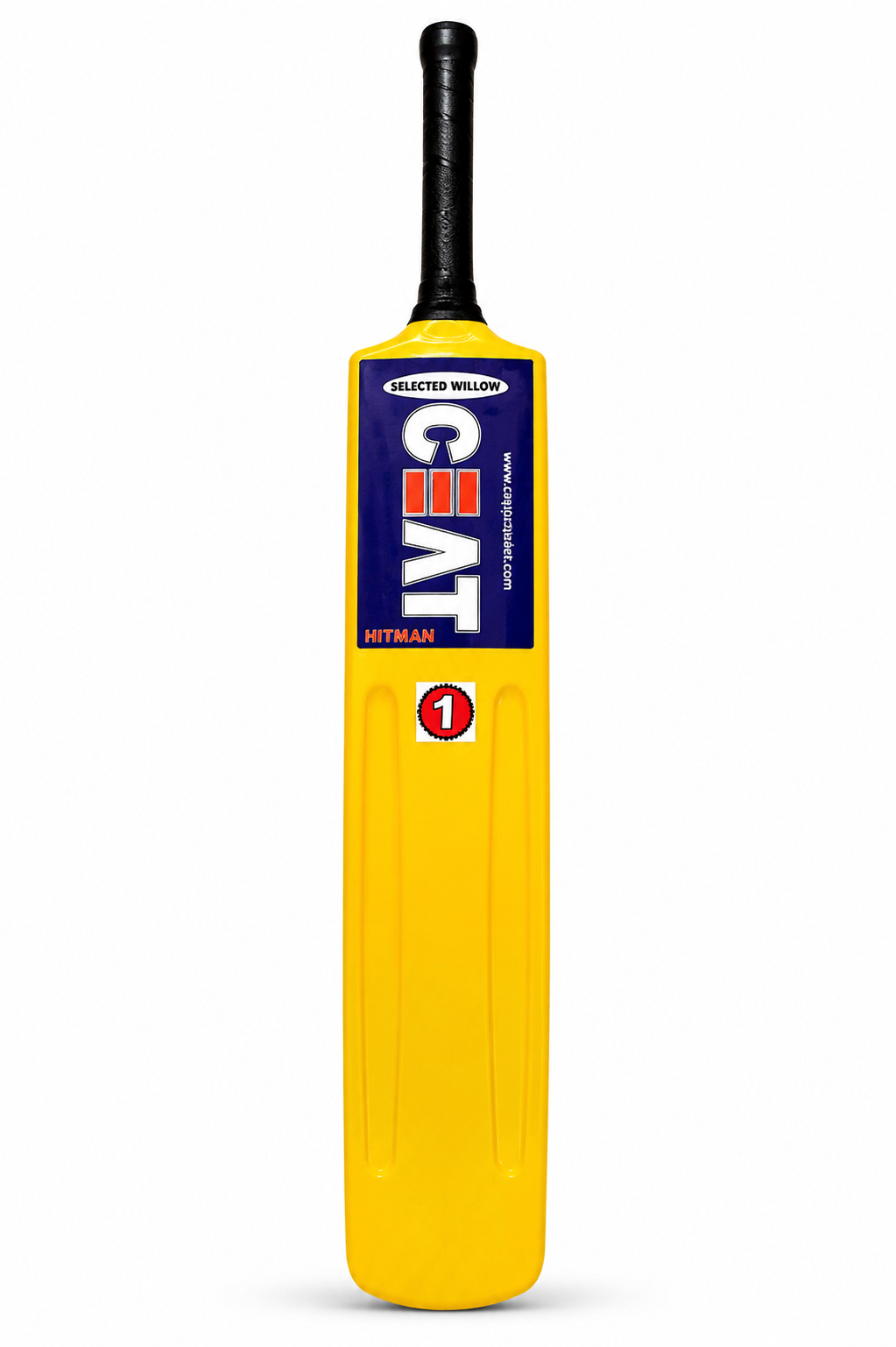 CEAT Yellow Plastic Cricket Bat, Size 5